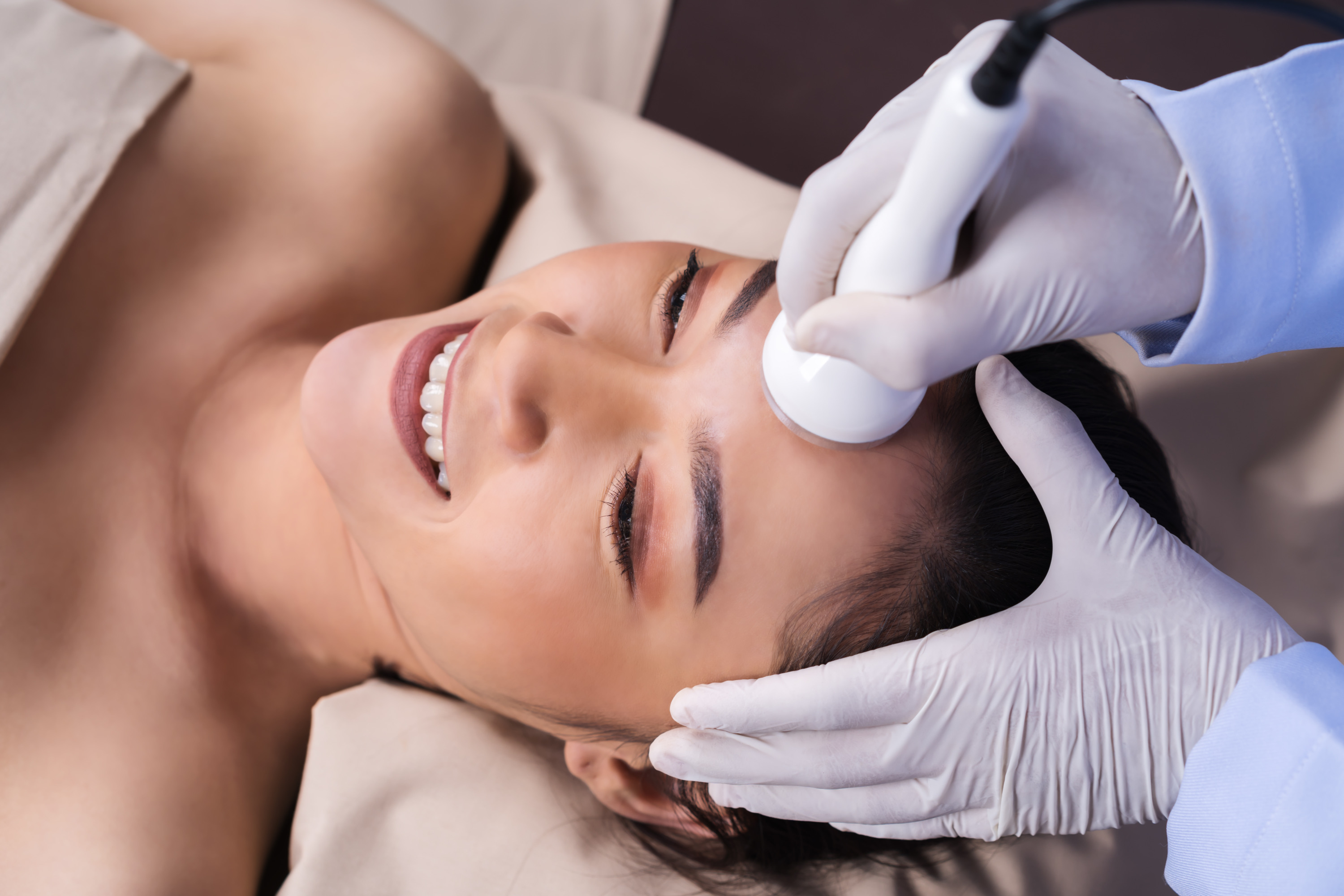 Cosmetic dermatology treatment detail