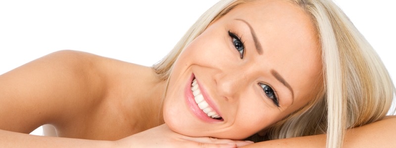 Close-up dermatology treatment results